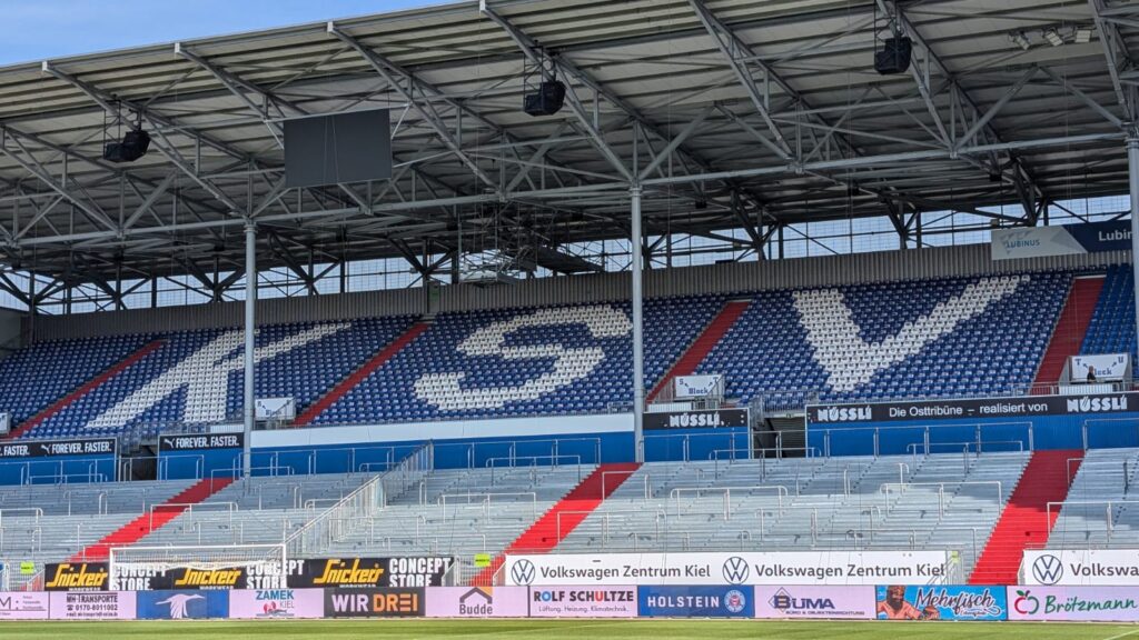 10.000 Sitzschalen für Holstein Kiel – Projektbild