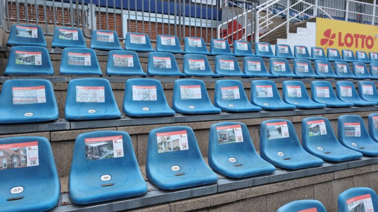 10.000 Sitzschalen für Holstein Kiel – Detailaufnahme