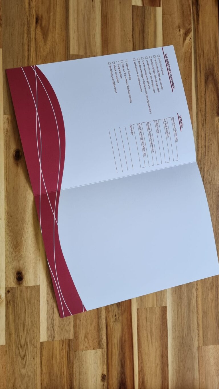 Individuelle Printprodukte – echte Arbeit von LENZMEDIA