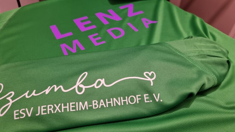 Teamwear für Vereine und Mannschaften – echte Arbeit von LENZMEDIA